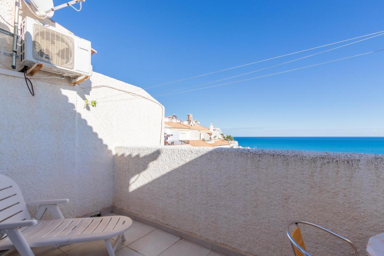 Altea Villa Buraux , Apartamento Con Vistas Al Mar & Parking En El Corazon Del Casco Viejo De Altea Exterior foto